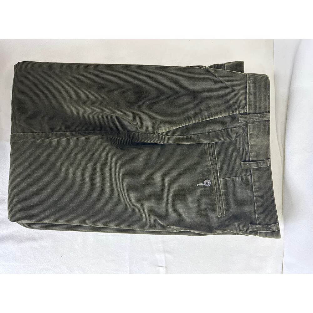 VTG Y2K Orvis Mens 42 x 30 cotton trousers pants brown corduroys NWOT